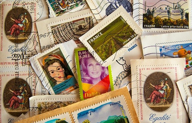 Von klassischen Briefmarke Krypto-Stamps etwas Von klassischen Briefmarke Krypto-Stamps etwas