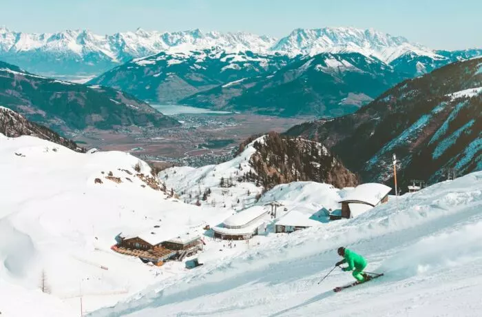 Ski Rennen Alpen